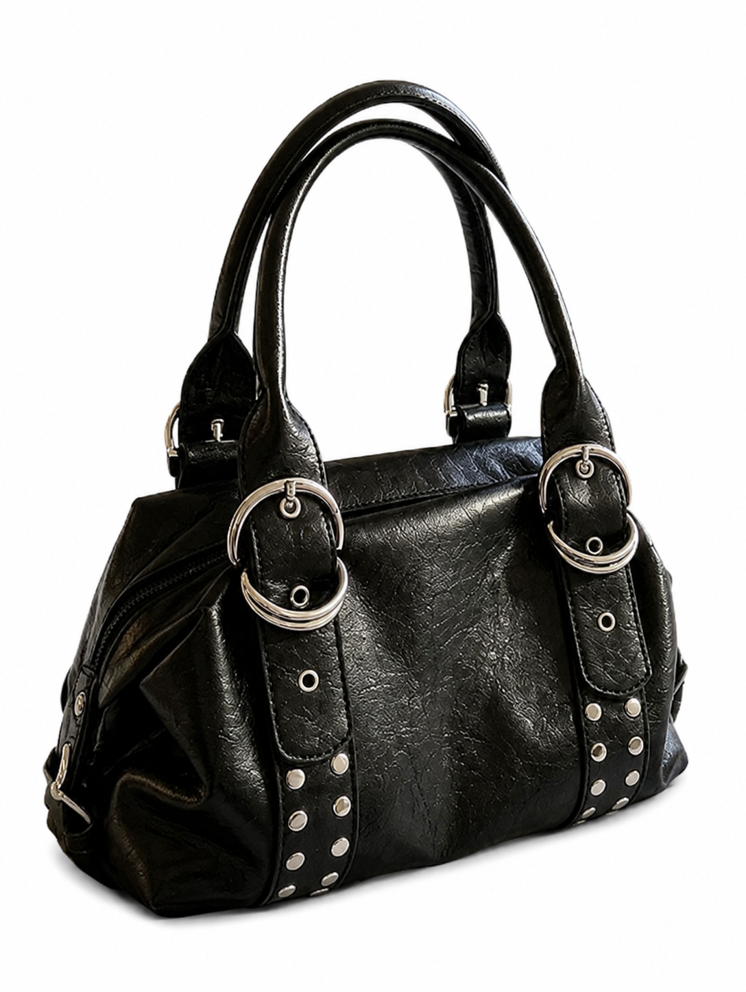 Raven buckle bag